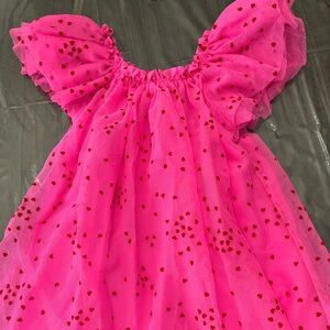 🔴 CLEARANCE buy 2 for $12 
Cat & Jack Pink‎ Dress with Heart Accents